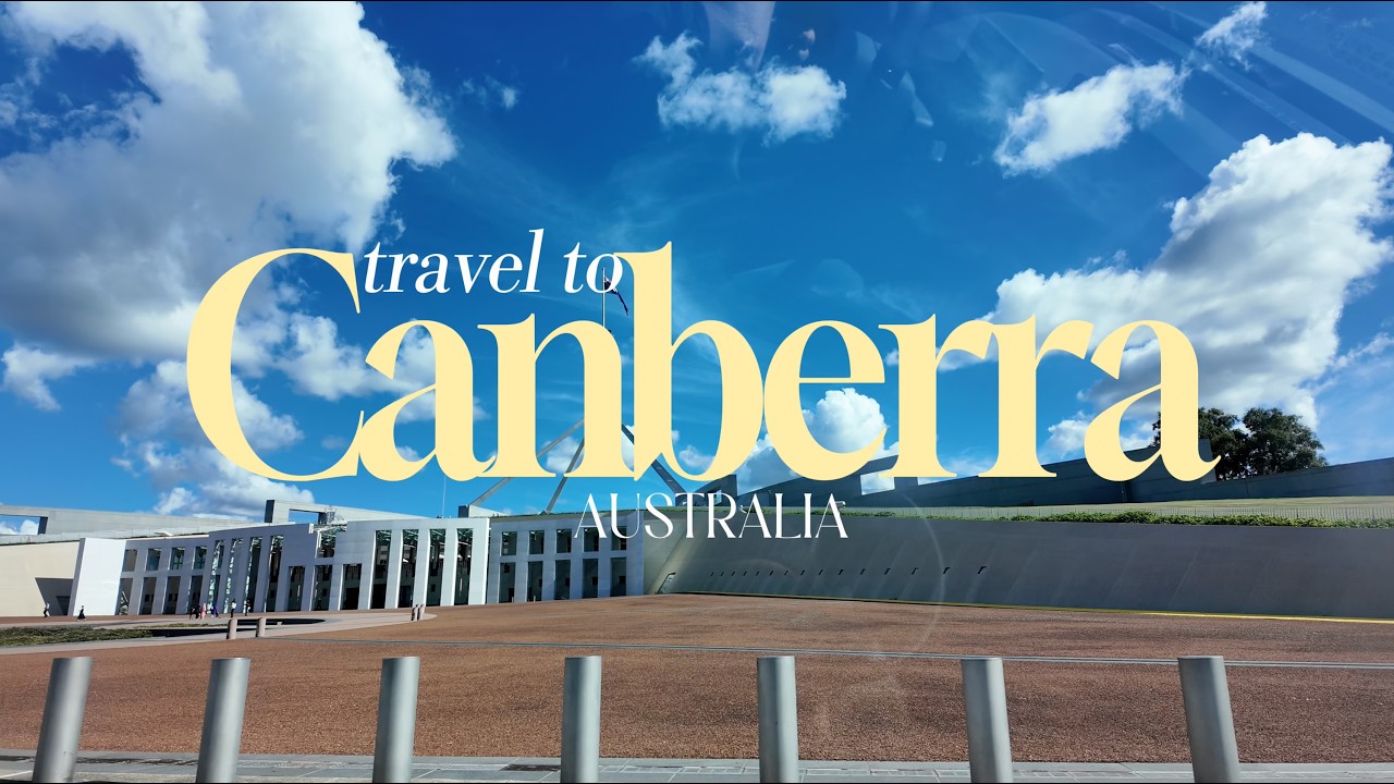 Canberra Vlog 🇦🇺 | My First Solo International Trip