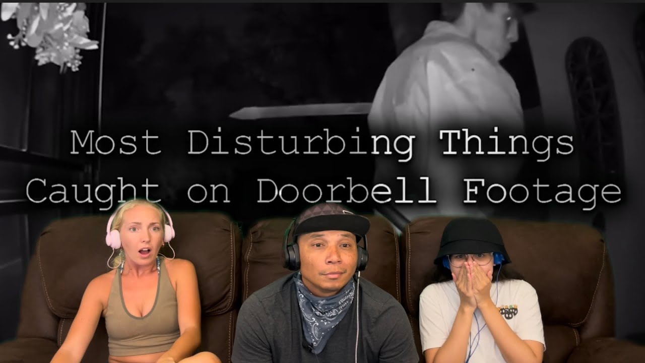 Most Disturbing Things Caught on Doorbell Footage Reaction!