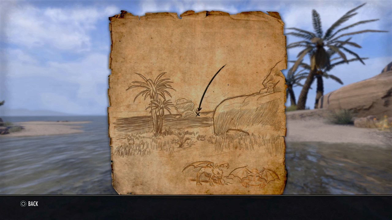 ESO: Hew's Bane Treasure Map I