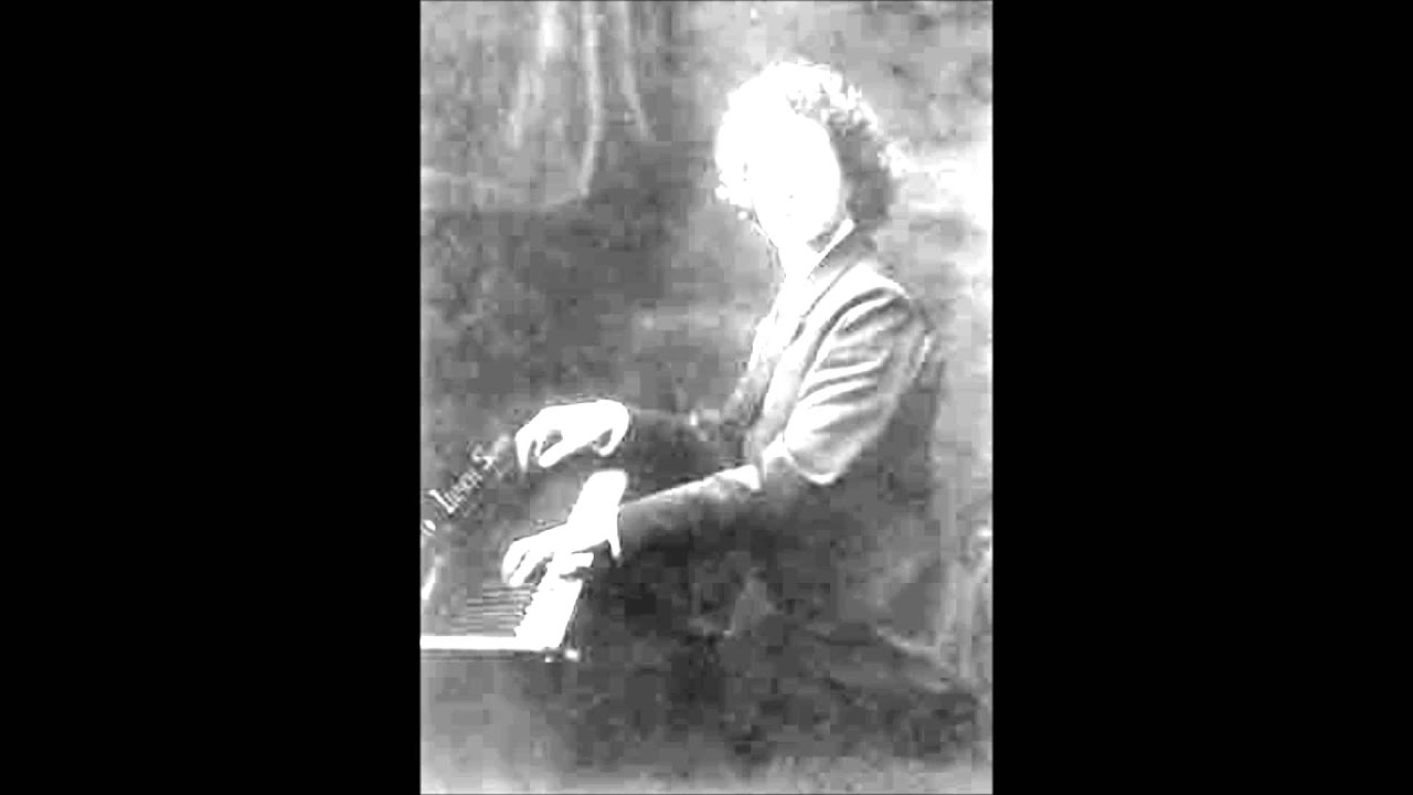 Emil Von Sauer plays Chopin, Etude Op. 25, No. 7 (1930)
