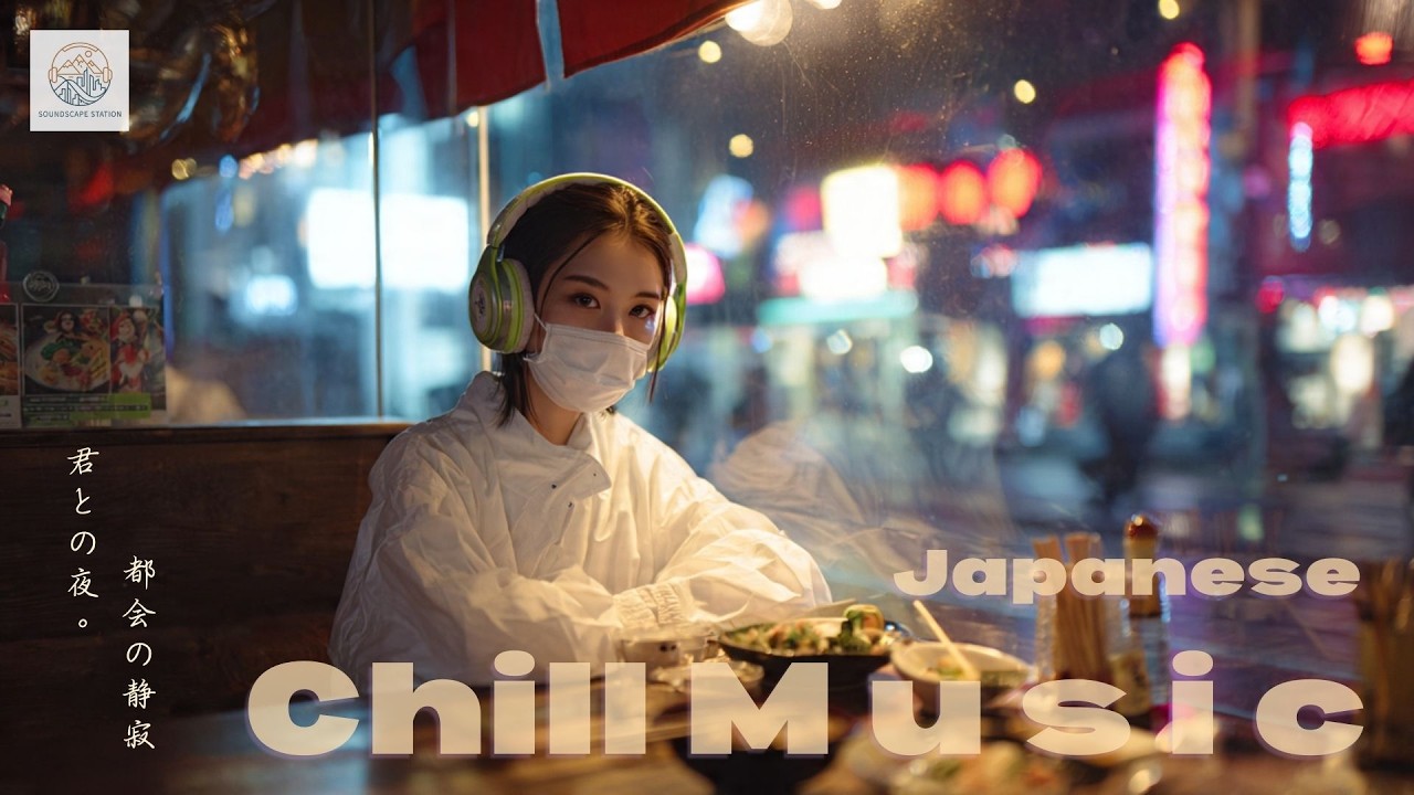 Japanese R&B｜Chill Music｜陪你度過深夜晚餐的日文饒舌・酷女孩的律動與微醺的旋律🌙｜深夜餐廳｜放鬆 / 獨處 / Chill / 陪伴 / 饒舌 / 好心情 #japanese