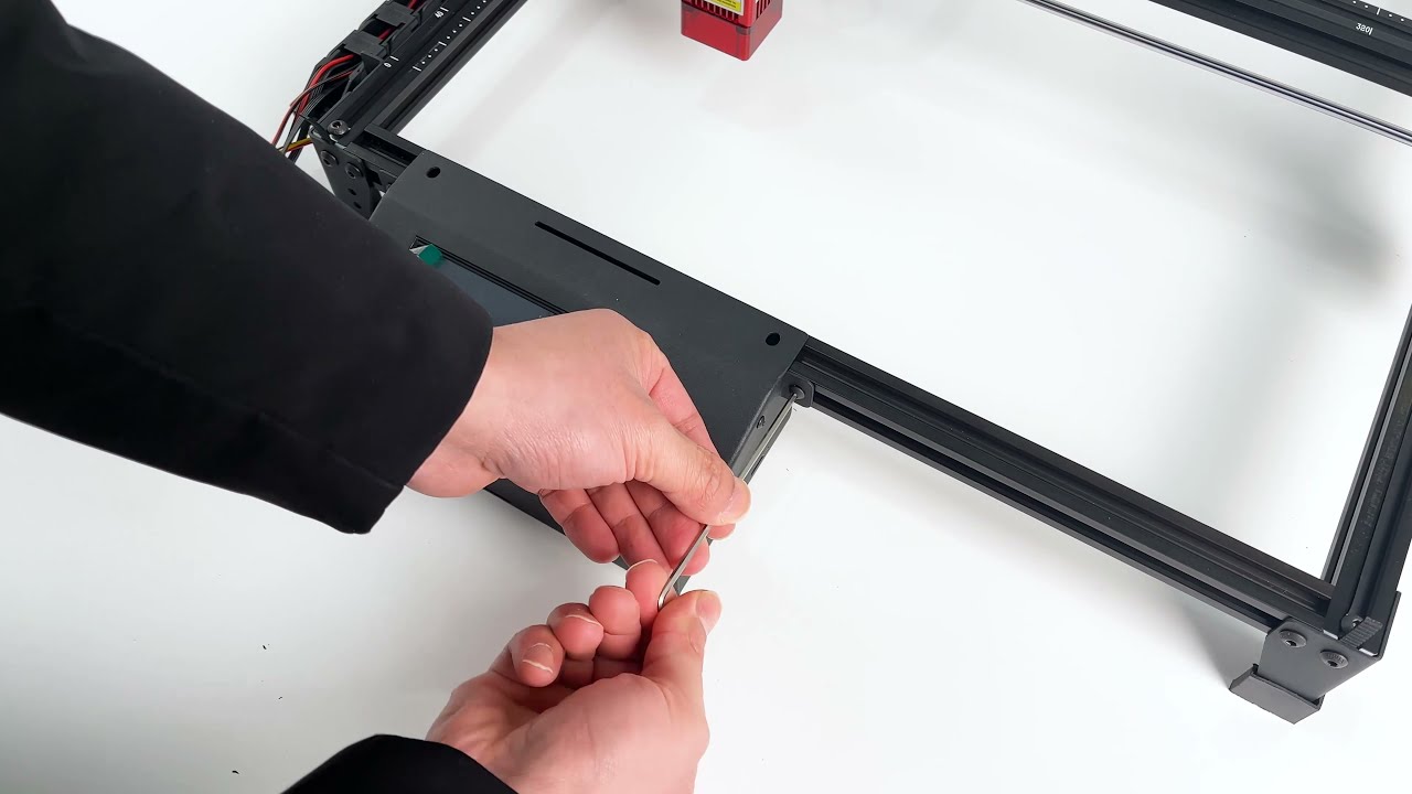 8.Install control box FLYINGBEAR LaserMan Laser Engraver