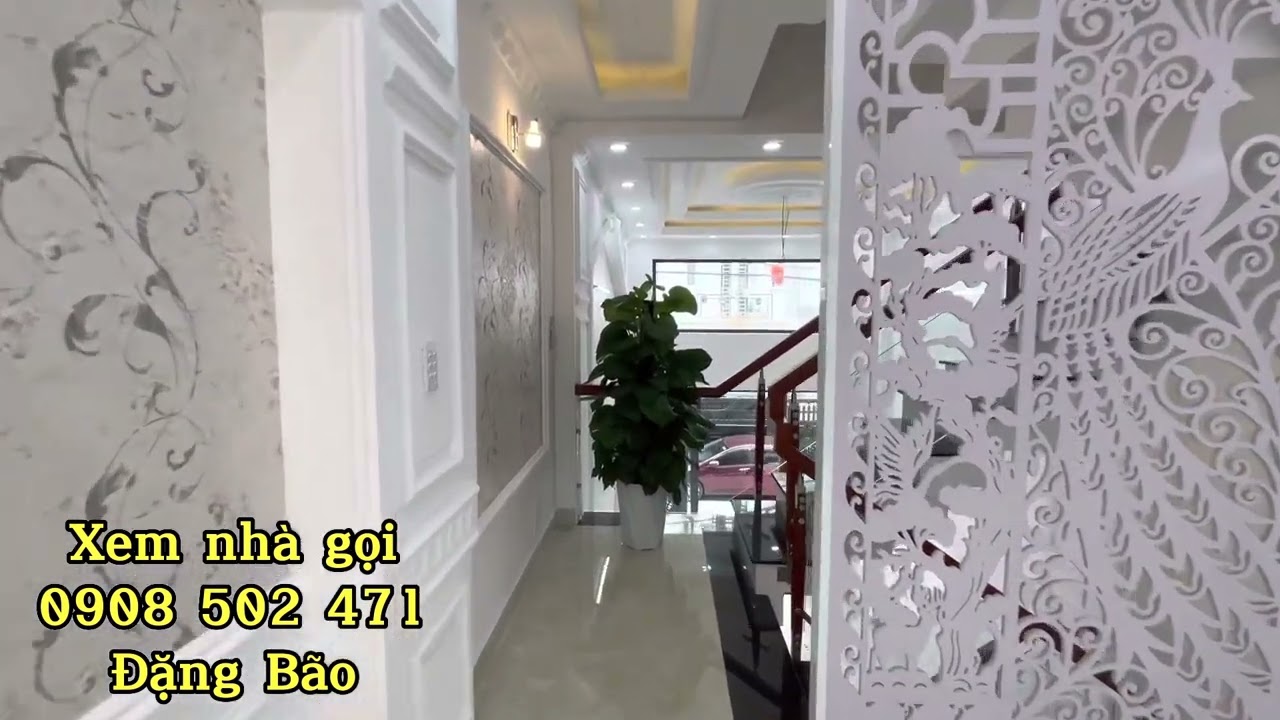 Bán Nhà Quận 12, gần Chợ Minh Phát. Nhà mới đầy đủ nội thất giá re lh 0908502471