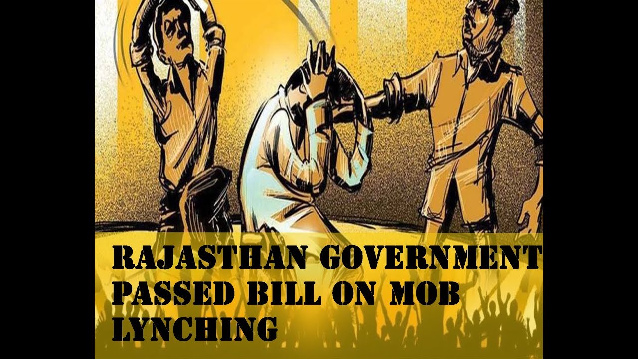Rajasthan Government Passed Bill On Mob Lynching | Since Independence