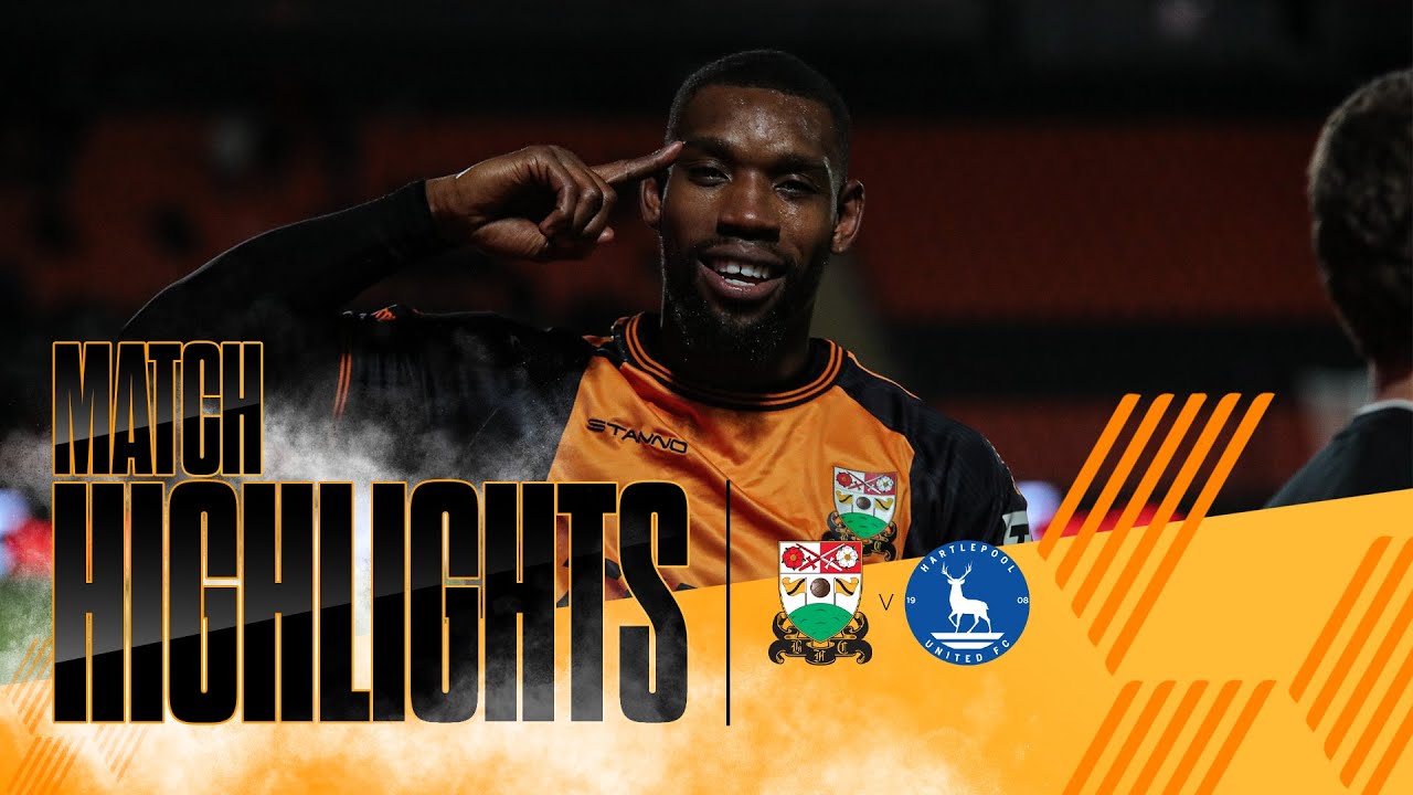 Match Highlights | Barnet FC 2-0 Hartlepool United