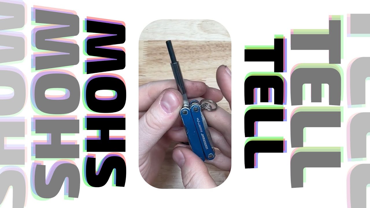 Я сделал драйвер для мультитула Leatherman Squirt.