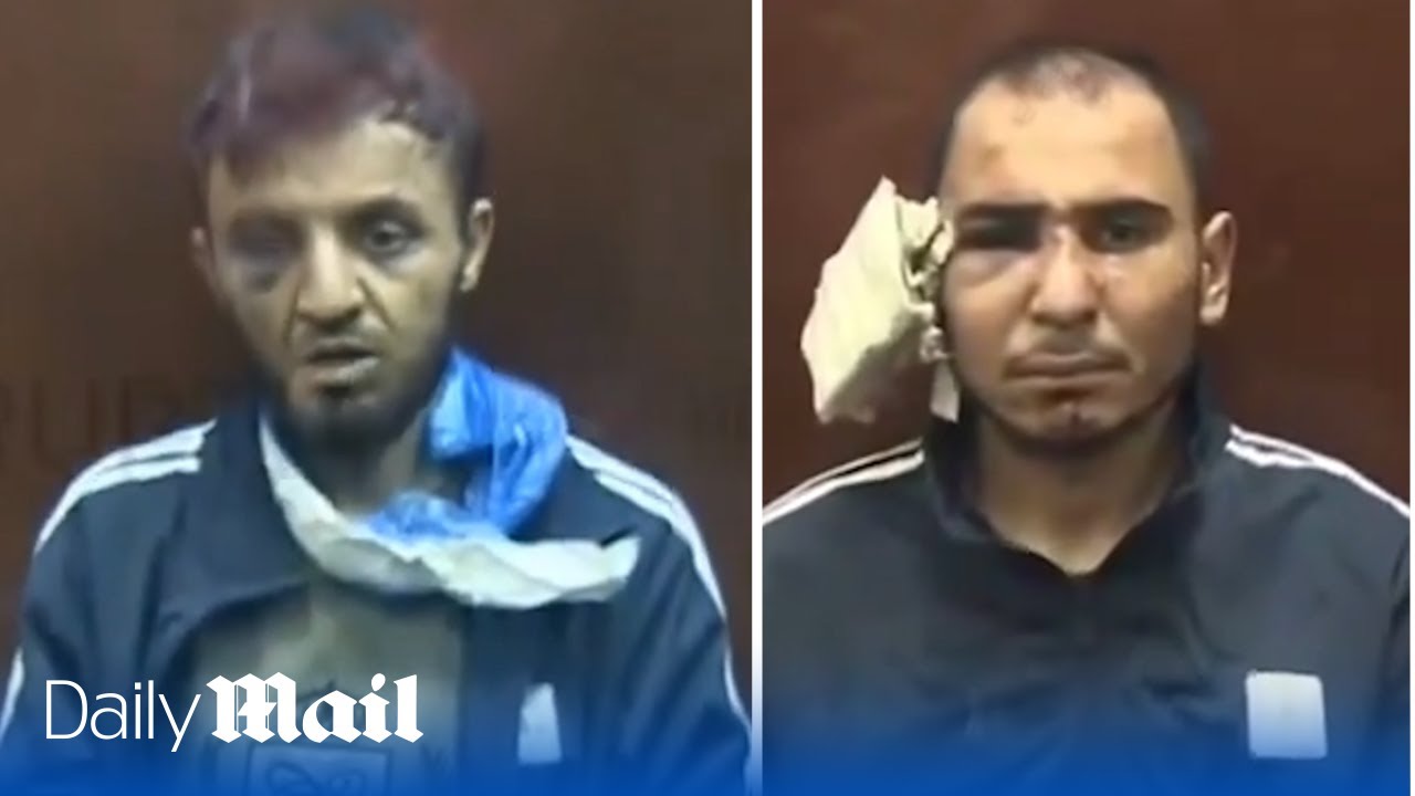Unconscious, bloodied and bruised: Moscow terror suspects brought to court
