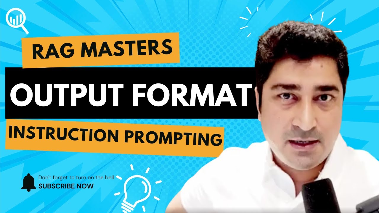 Output Format Instructions Prompting | RAG Masters | Euron
