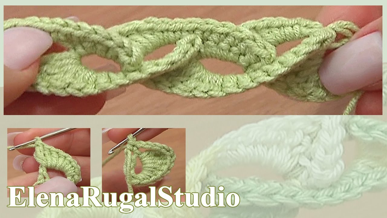 How to Make Crochet  3D Cord