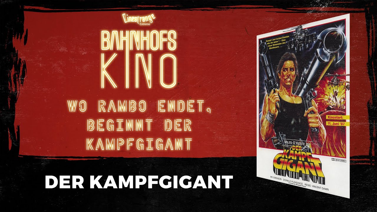 MEDIABOOK TRAILER HD 💪 DER KAMPFGIGANT - 😎🧨🦈 10 Minuten Clip | CINESTRANGE EXTREME BAHNHOFSKINO