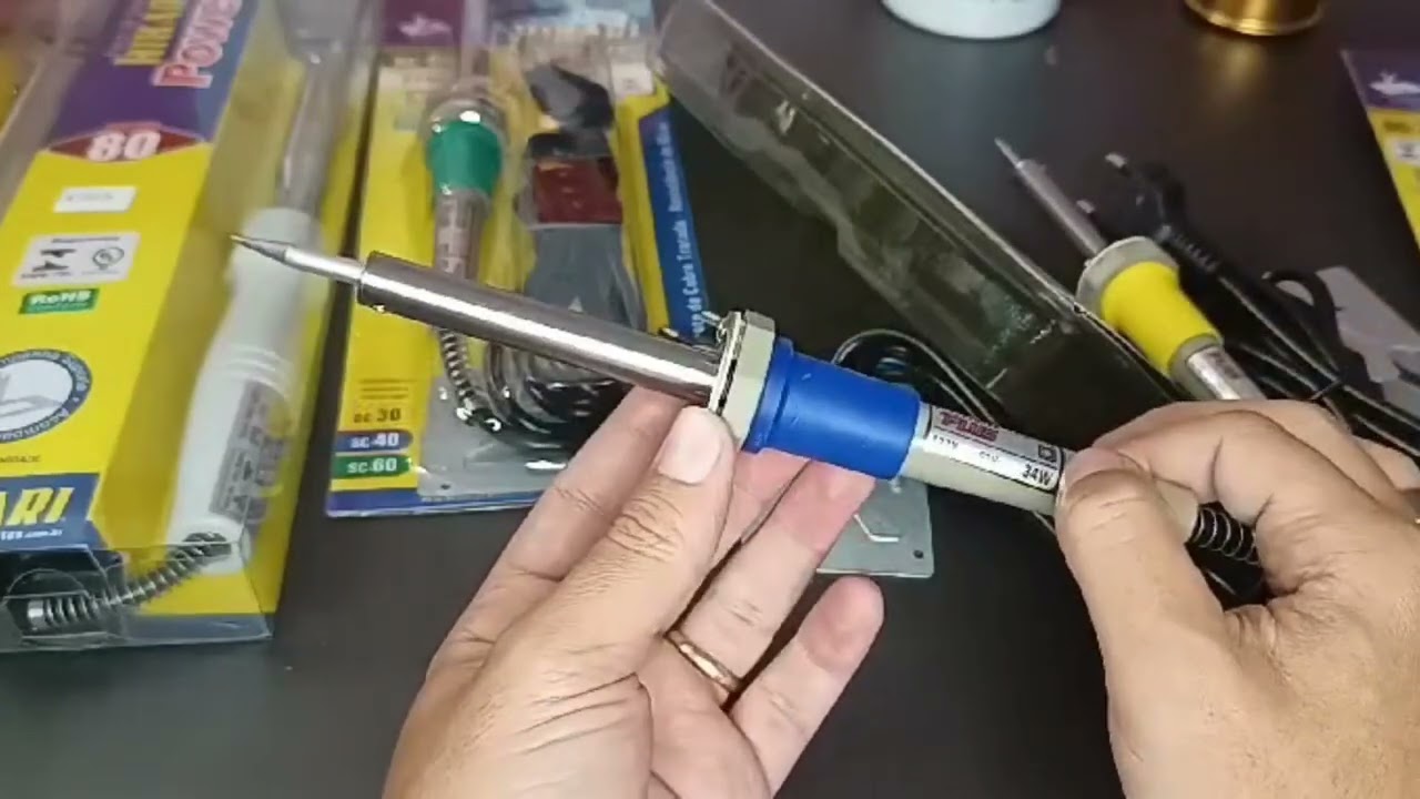 Qual o melhor custo beneficio de ferro de solda? Dica como conservar seu ferro por um longo tempo!