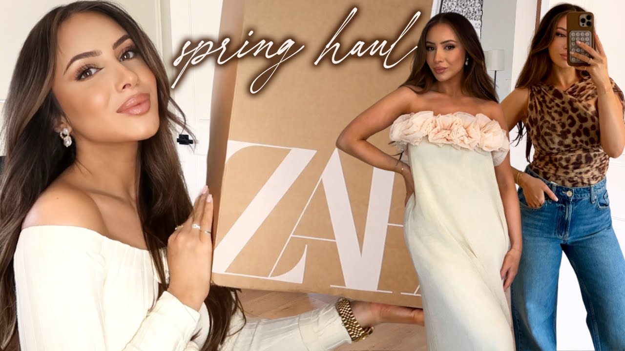 БОЛЬШОЙ ВЕСЕННИЙ ПОДБОР ИЗ ZARA! Примерка + стайлинг. Весенние тренды.