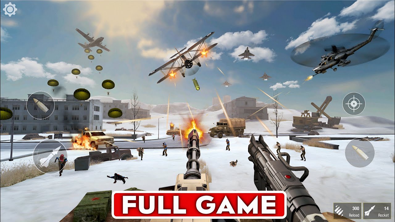World War: Fight For Freedom – Full Gameplay ( Android & IOS ) | 4K HDR
