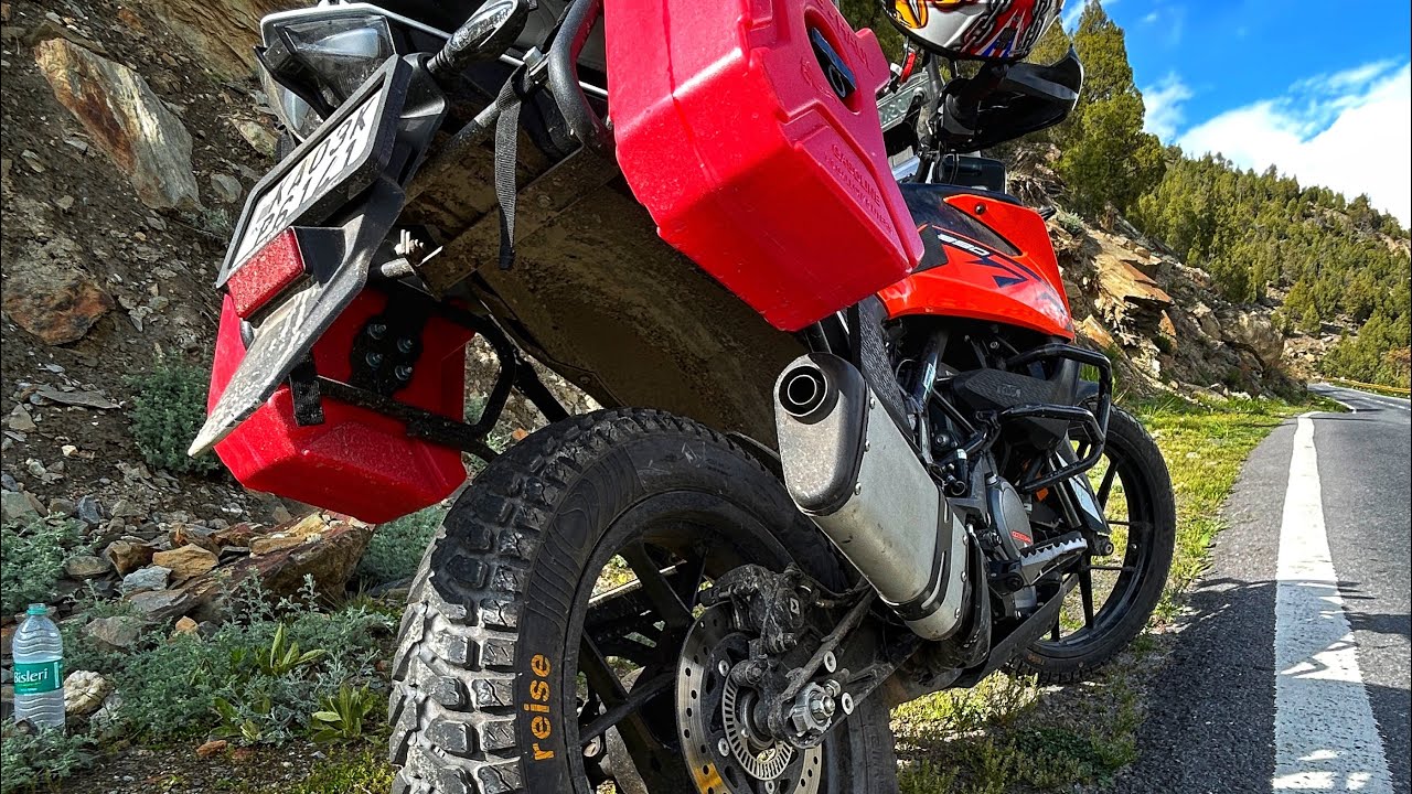UPGRADED our tyres for LADAKH n ZANSKAR Trip