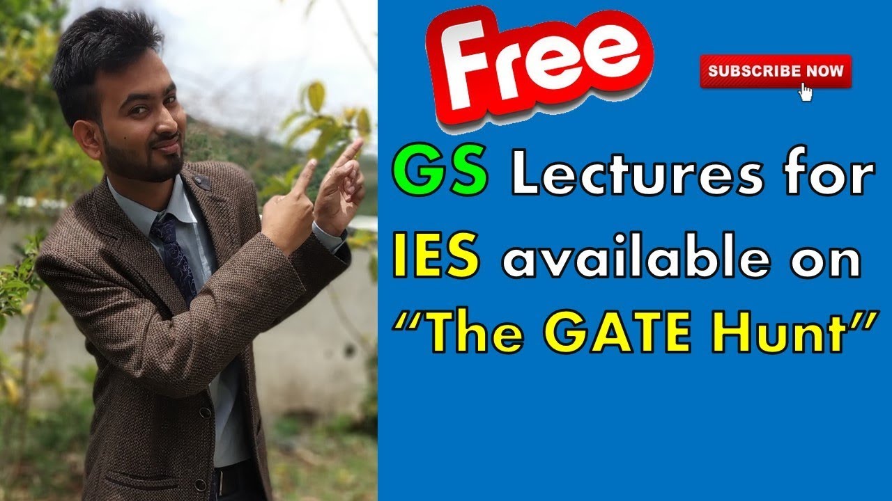 GS lectures for IES| How to prepare | IES 2019 preparation strategy| IES lectures