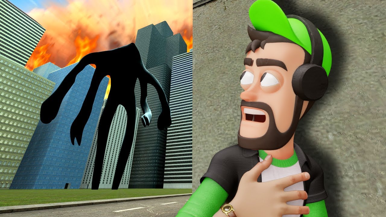 Saving The City from The Hexapod in Gmod! (Garry's Mod Gameplay)