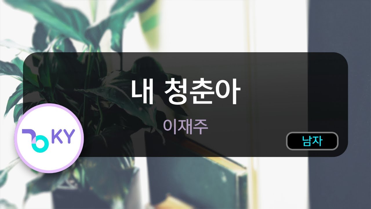 내 청춘아 - 이재주 (KY.94461) / KY KARAOKE