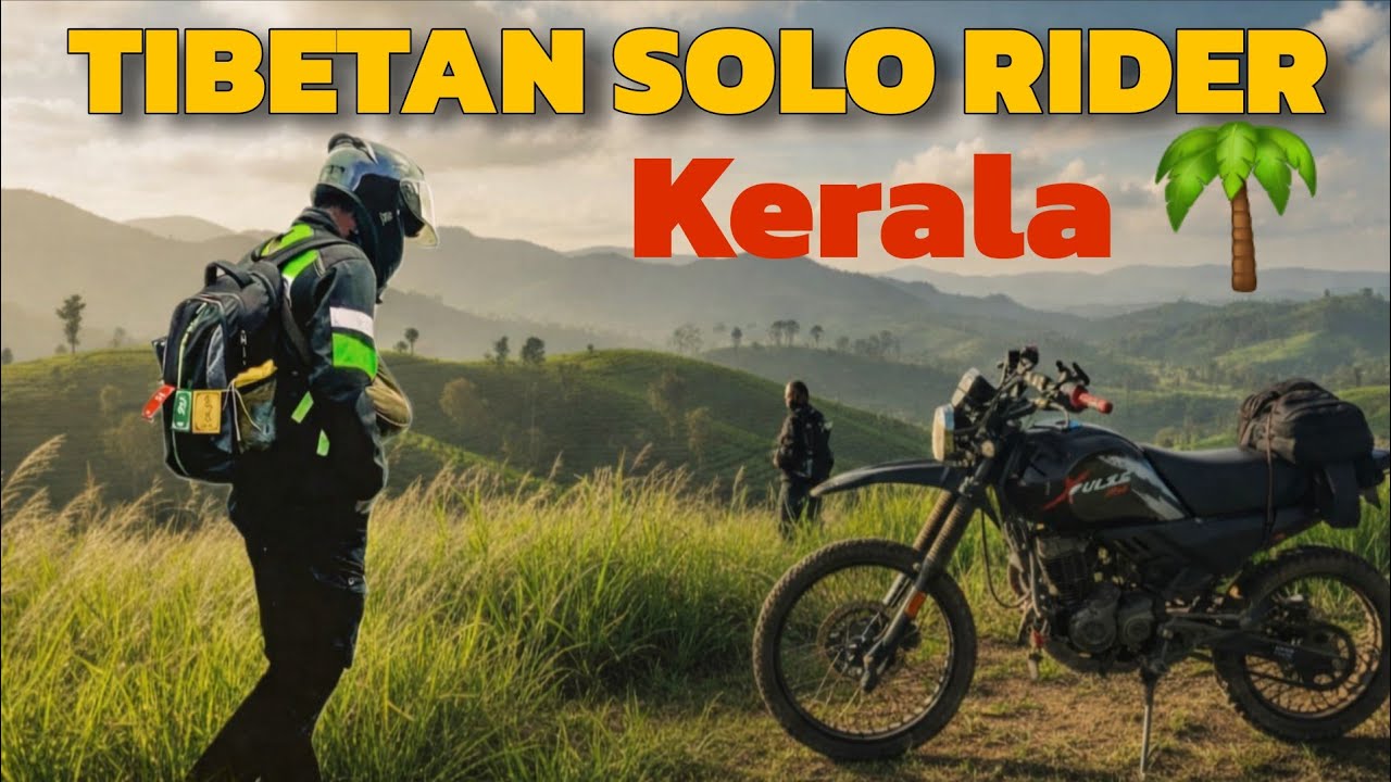 TIBETAN  SOLO RIDER IN 🌴 🏔️KERALA ||Tibetanvlogger ||Tibetanyoutuber ||tibetannewyear2026 