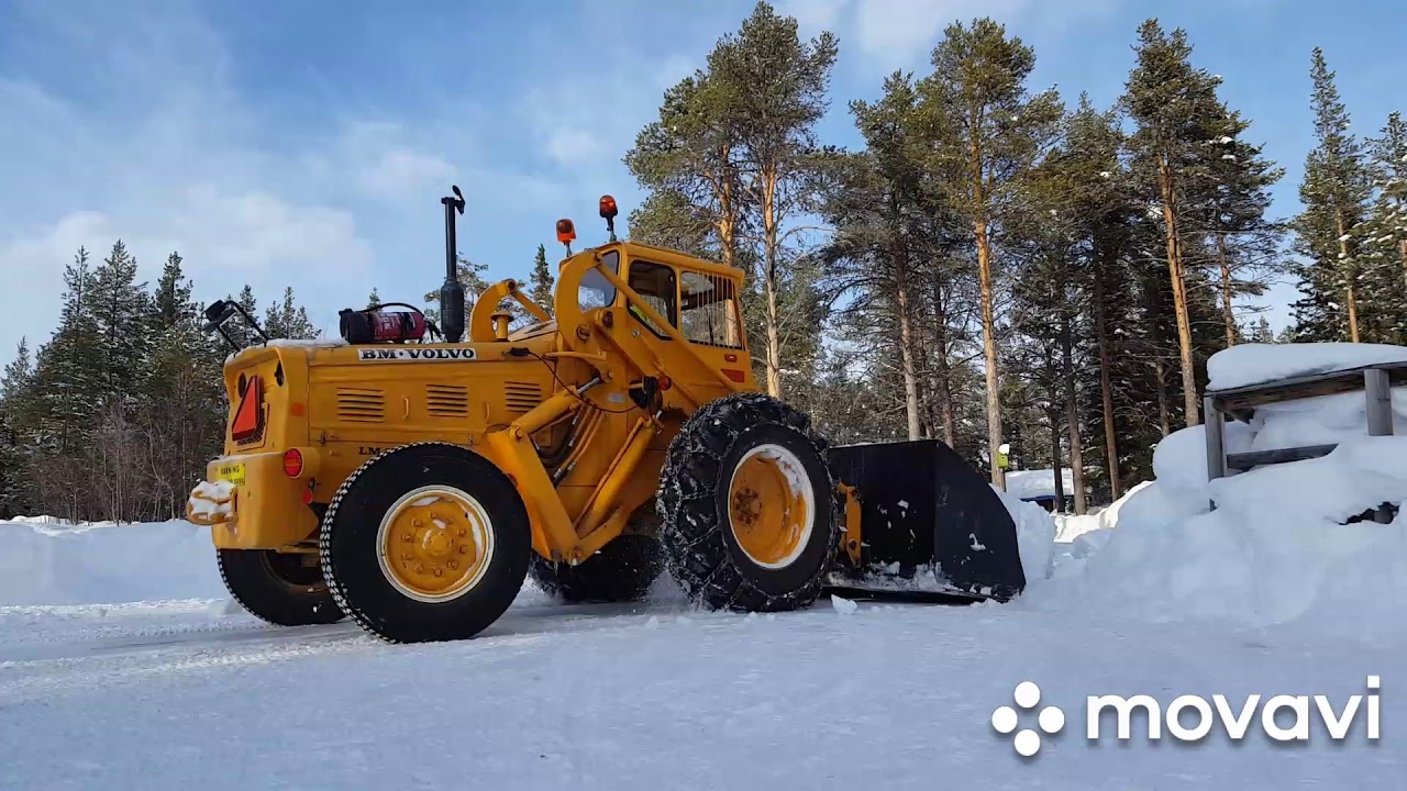 Volvo bm 218 vårröjning