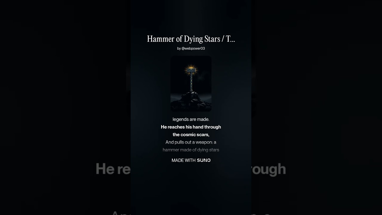 Hammer of Dying Stars