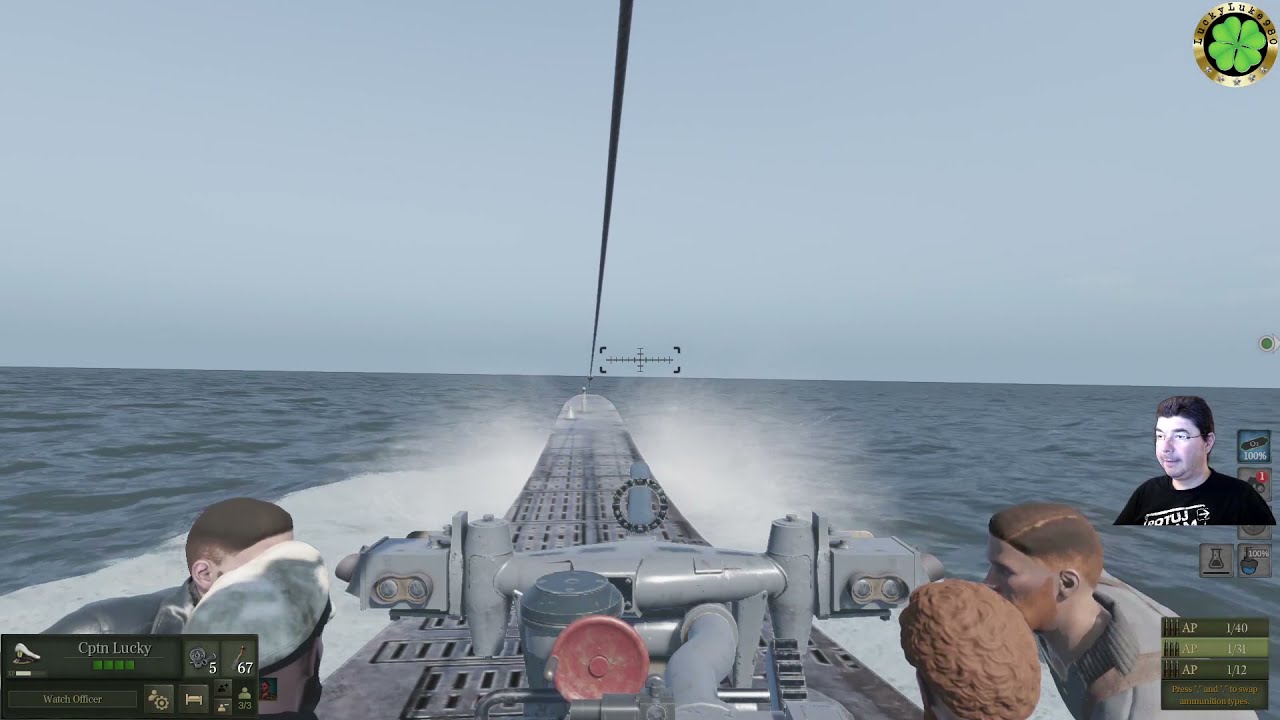 UBOAT: как потопить N A1, уменьшив количество выстрелов из палубных орудий