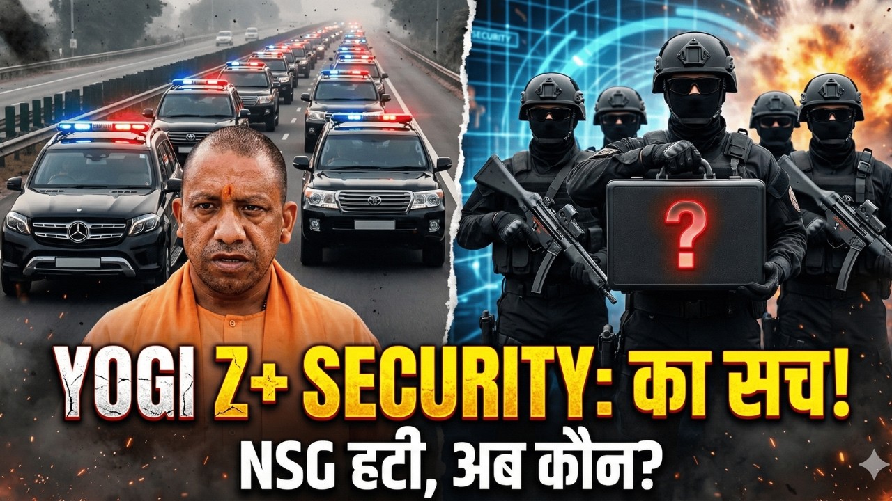 NSG कमांडो हटे, अब कौन बचाएगा Yogi को? Z+ Security Decoded!