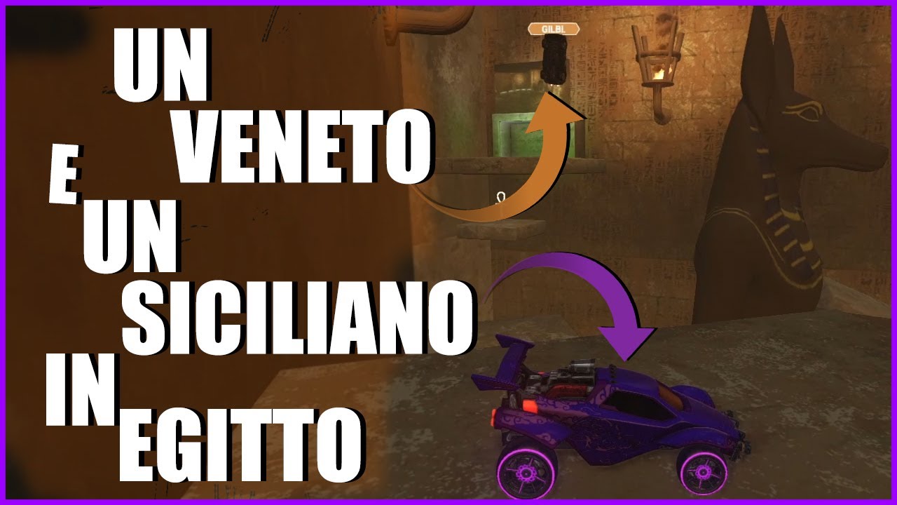PARKOUR IN EGITTO - Rocket League Workshop ITA