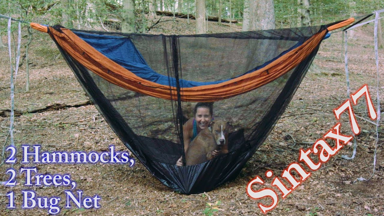 Two Hammocks, One Bug Net - Double Dutch Bugnet & Birds Nest Bugnet