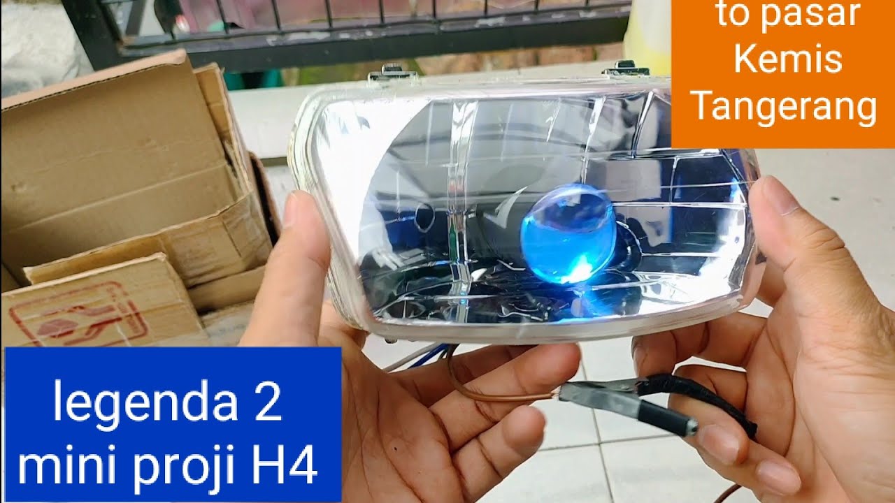 Legenda 2 mini proji H4 LED H4 proji Sinar otomotif 