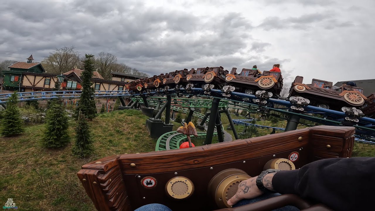 Max und Moritz - POV - EFTELING - MACK Rides - Powered Coaster
