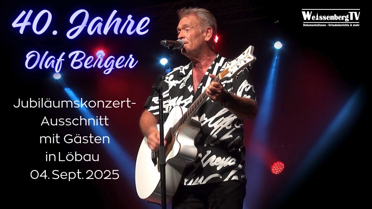 40 Jahre Olaf Berger in Löbau am 4. September 2025