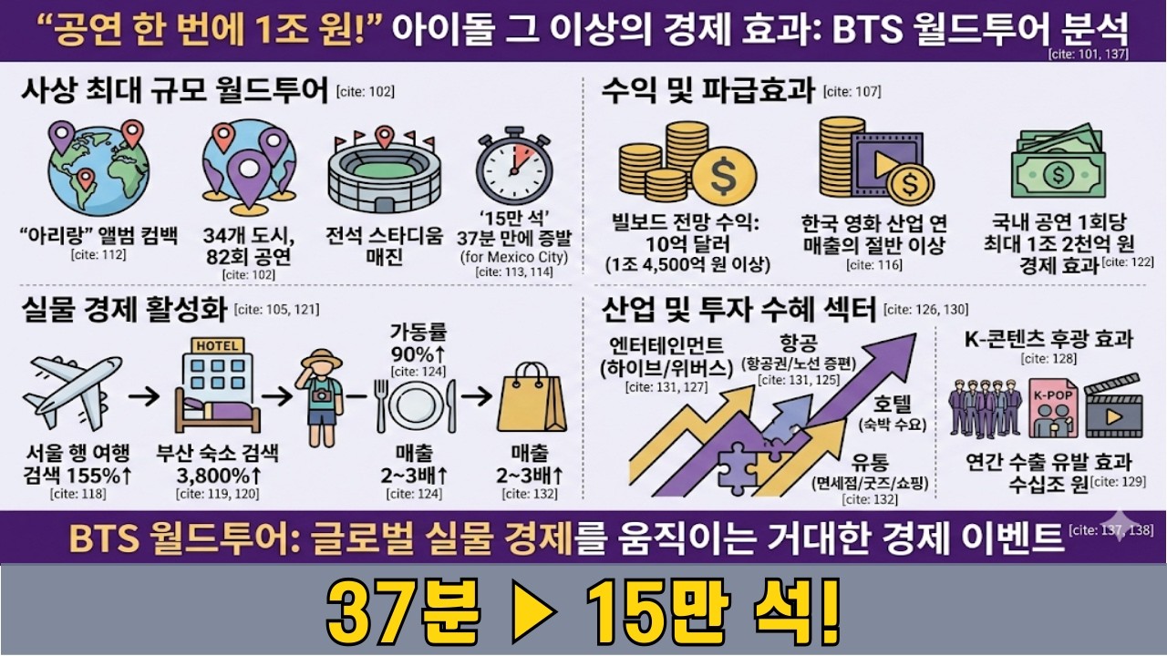 BTS 컴백, 글로벌 경제에 미치는 영향은?