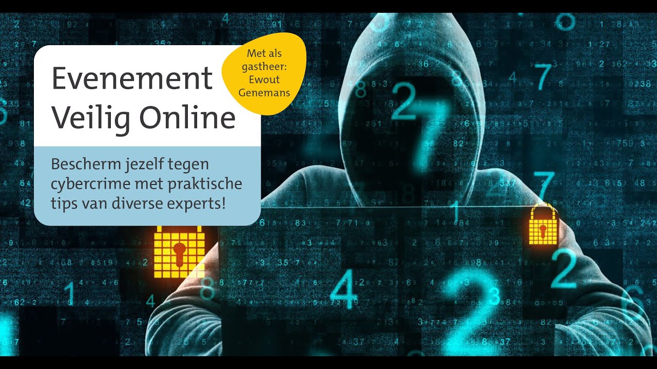 Livestream Veilig Online | Onder leiding van Ewout Genemans met TIPS van #politie en Rabobank.