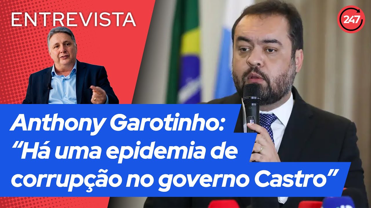 Anthony Garotinho: “Há uma epidemia de corrupção no governo Castro”