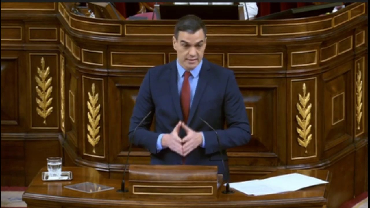 Pleno en el Congreso de los Diputados / 22 de Abril de 2020