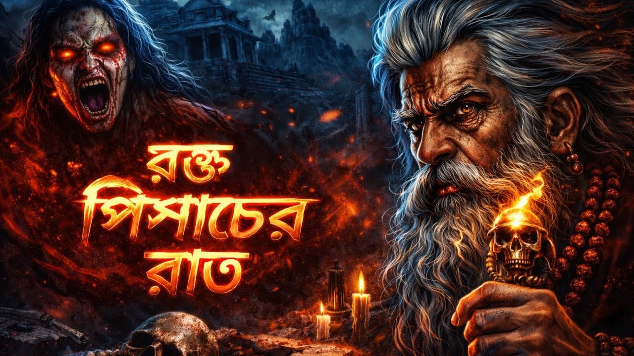 তারানাথ তান্ত্রিকের গল্প - রক্ত পিশাচের রাত । ভয়ঙ্কর এক পিশাচিনী গল্প 😱 | TARANATH TANTRIK 