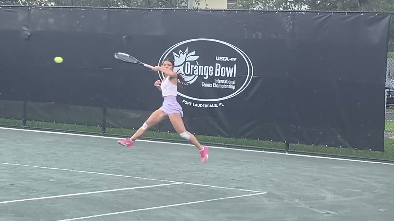 Priscilla Sirichantho Orange Bowl G16s final 2025