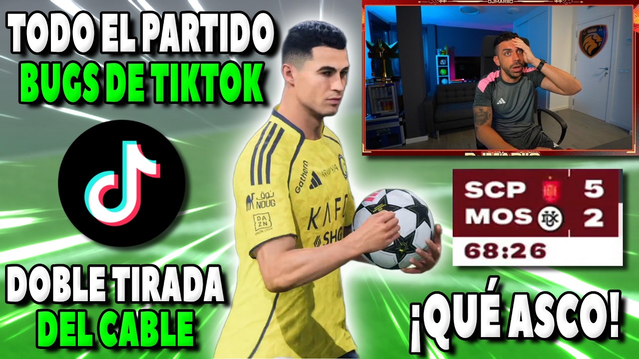 DjMaRiiO PIERDE con el RIVAL de los BUGS de TIKTOK *muchos lloros* | Lloros y Enfados FC 26