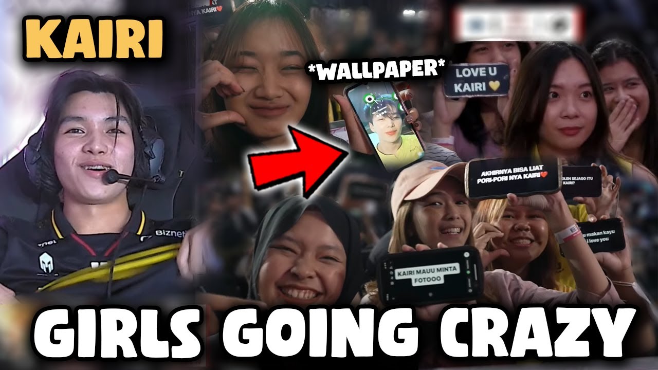 INDO GIRLS GOING CRAZY BECAUSE OF KAIRI...😮