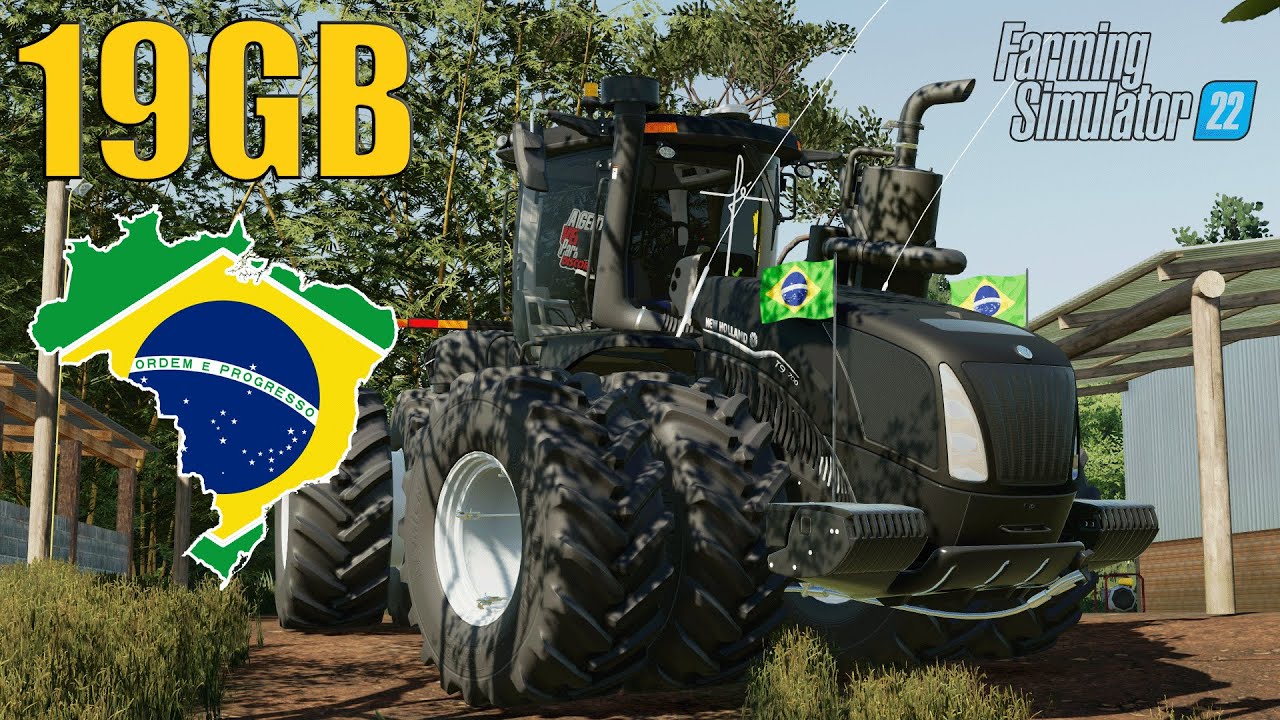 MEU PACK DE MODS FS22 BRASILEIRO V2 | 560 MODS