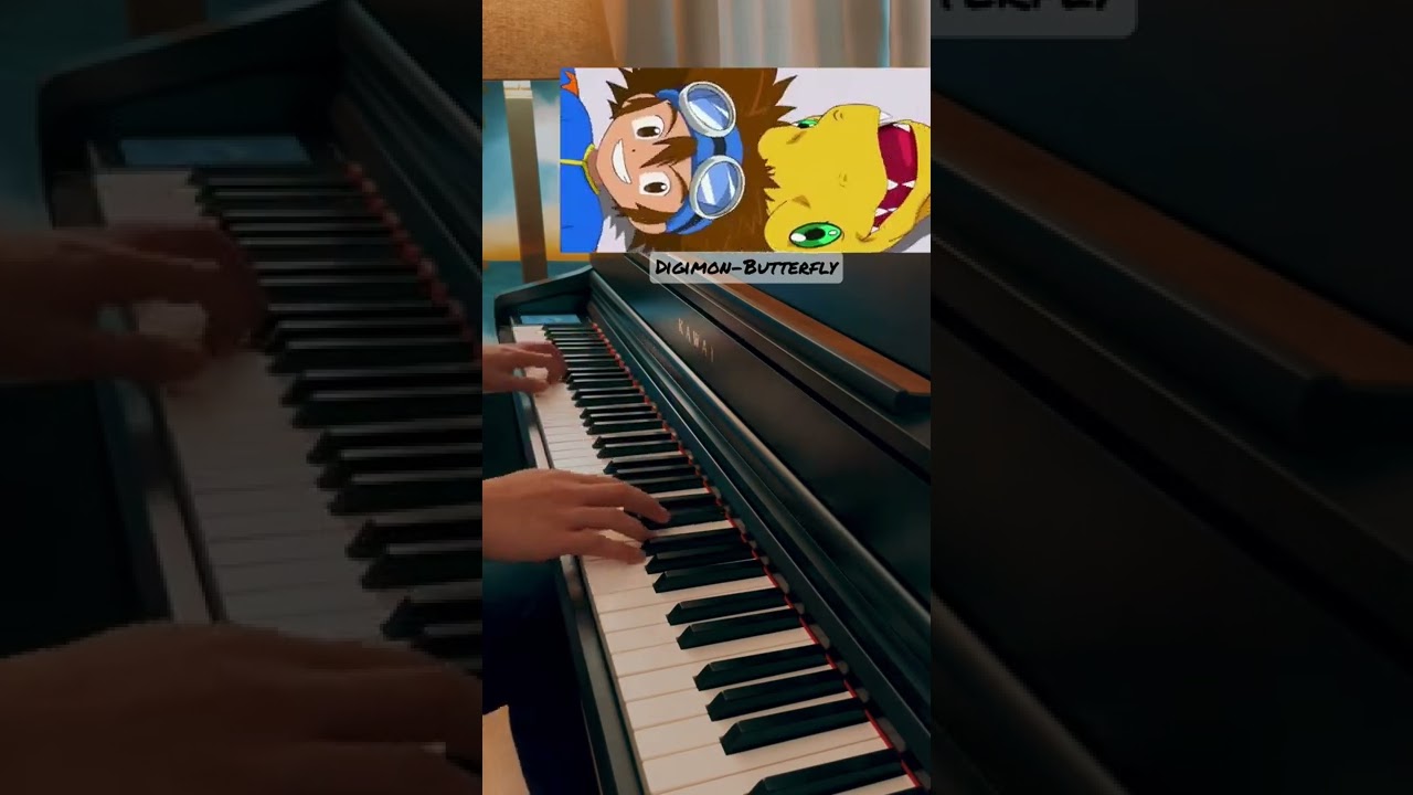 Digimon - Butterfly #piano #digimon #pianocover #pianoplayer #pianist #anime #butterfly #music