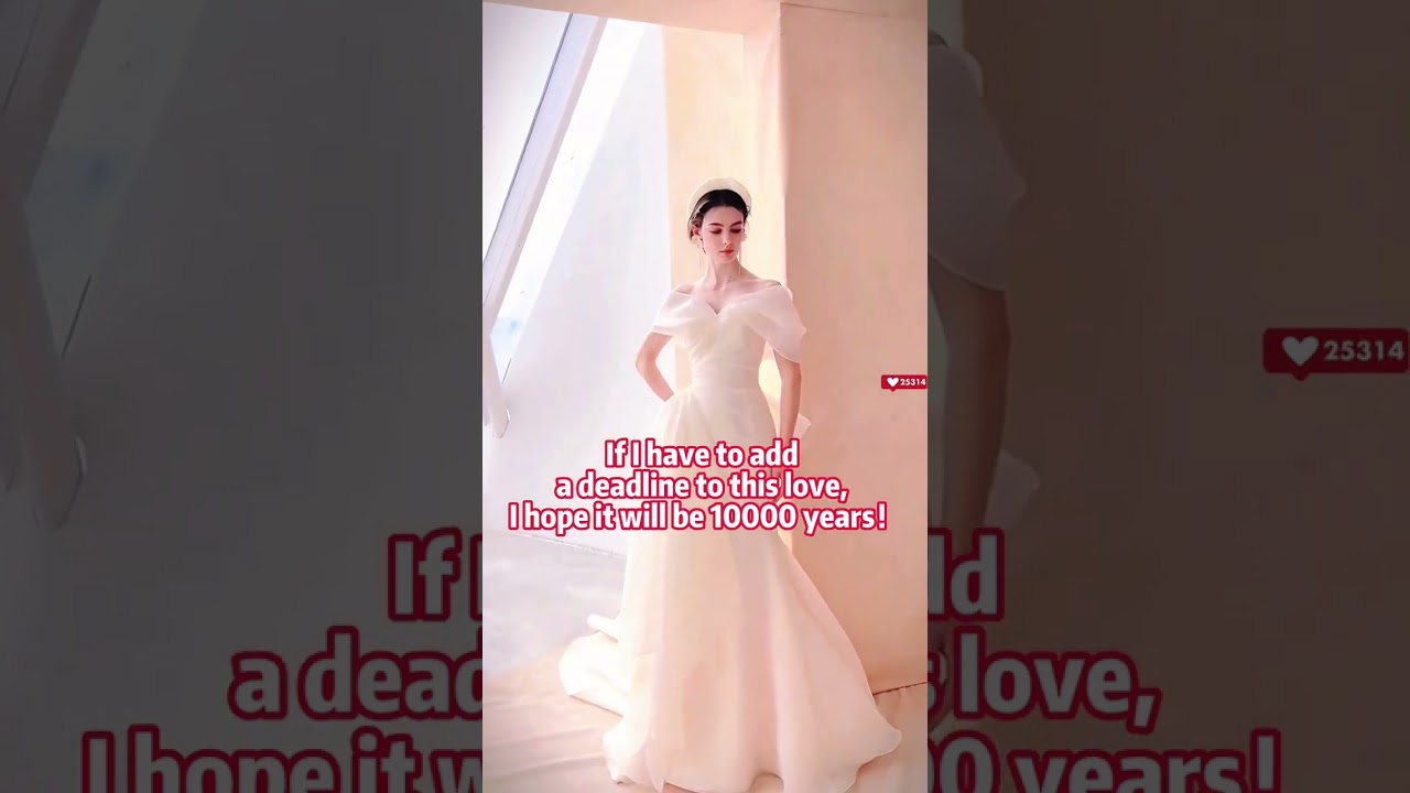 Subscribe and comment me, please. #tiktok #beautiful #model #bride#weddingdress #shorts #youtube