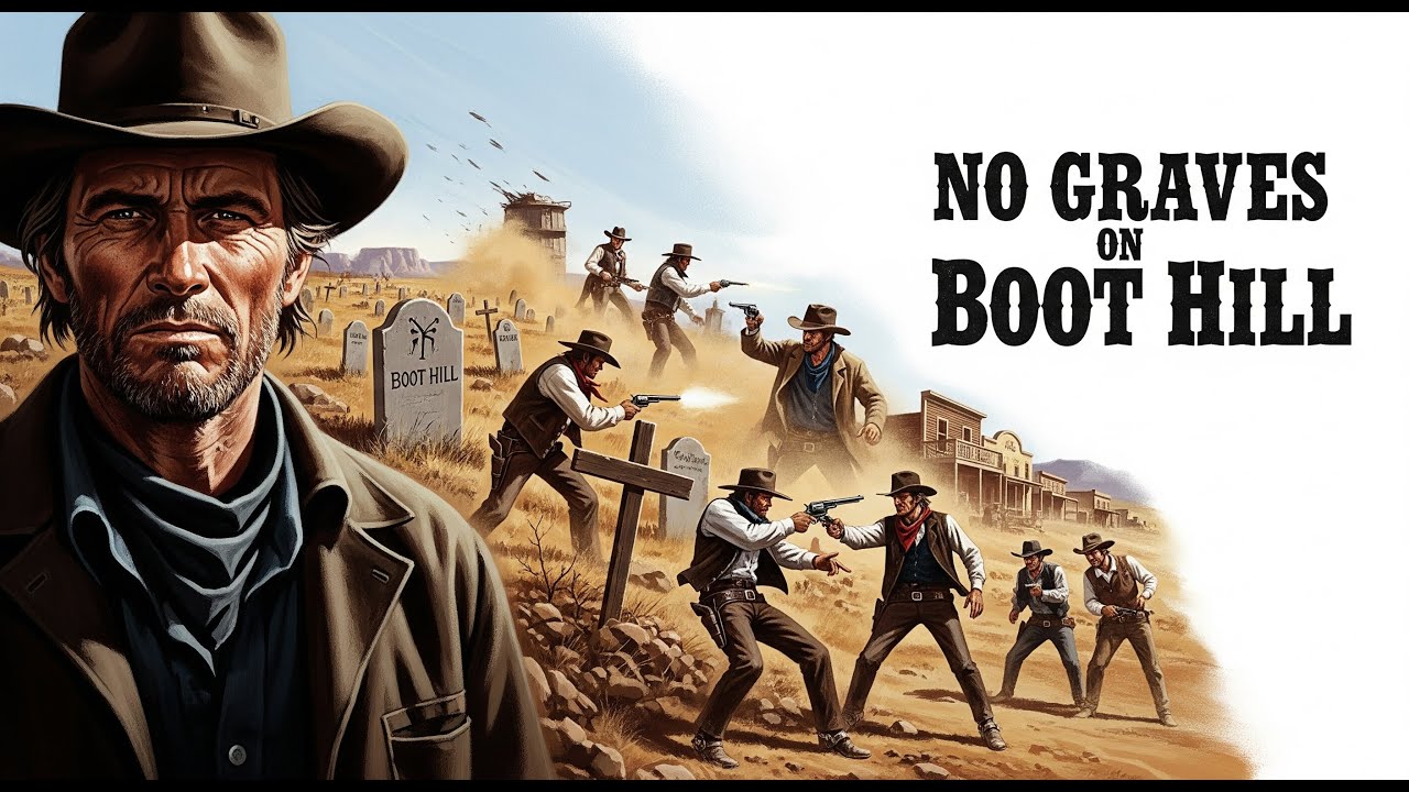 No Graves On Boot Hill | Spaghetti Western | HD | Full English Dubbed Movie With German Subtitles