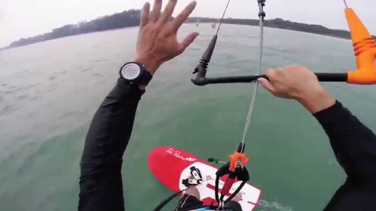 Kitefoiling in Singapore