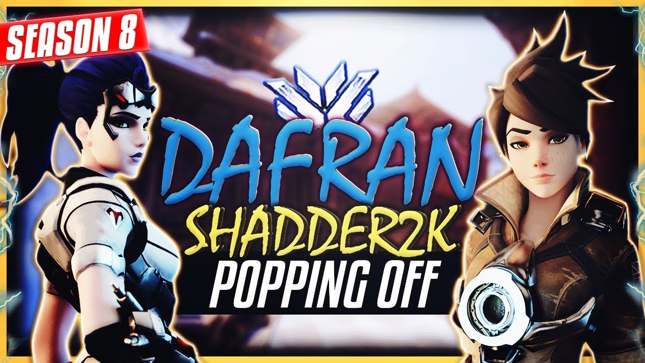 DAFRAN and SHADDER2k Popping Off (Widowmaker / Tracer) [S8 TOP 500]