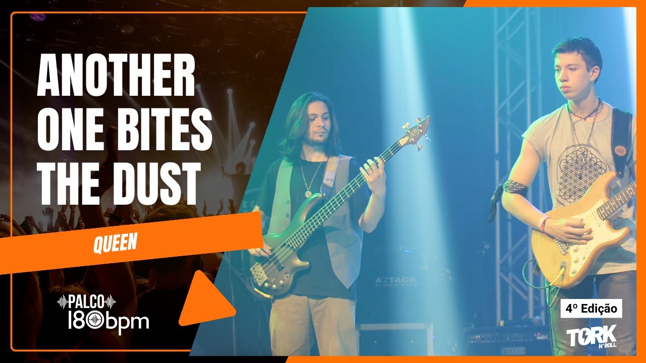 Another One Bites To Dust - Queen - Apresenta&ccedil;&atilde;o dos alunos e professores no Palco 180 bpm