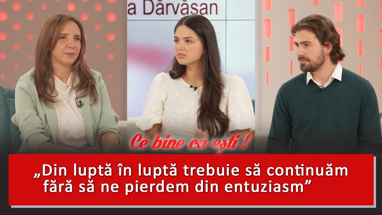 NU PIERDE ENTUZIASMUL, CHIAR DACĂ VIN GREUTĂȚI – Alex și Maria Mățăoanu – cu Ramona Dărvășan