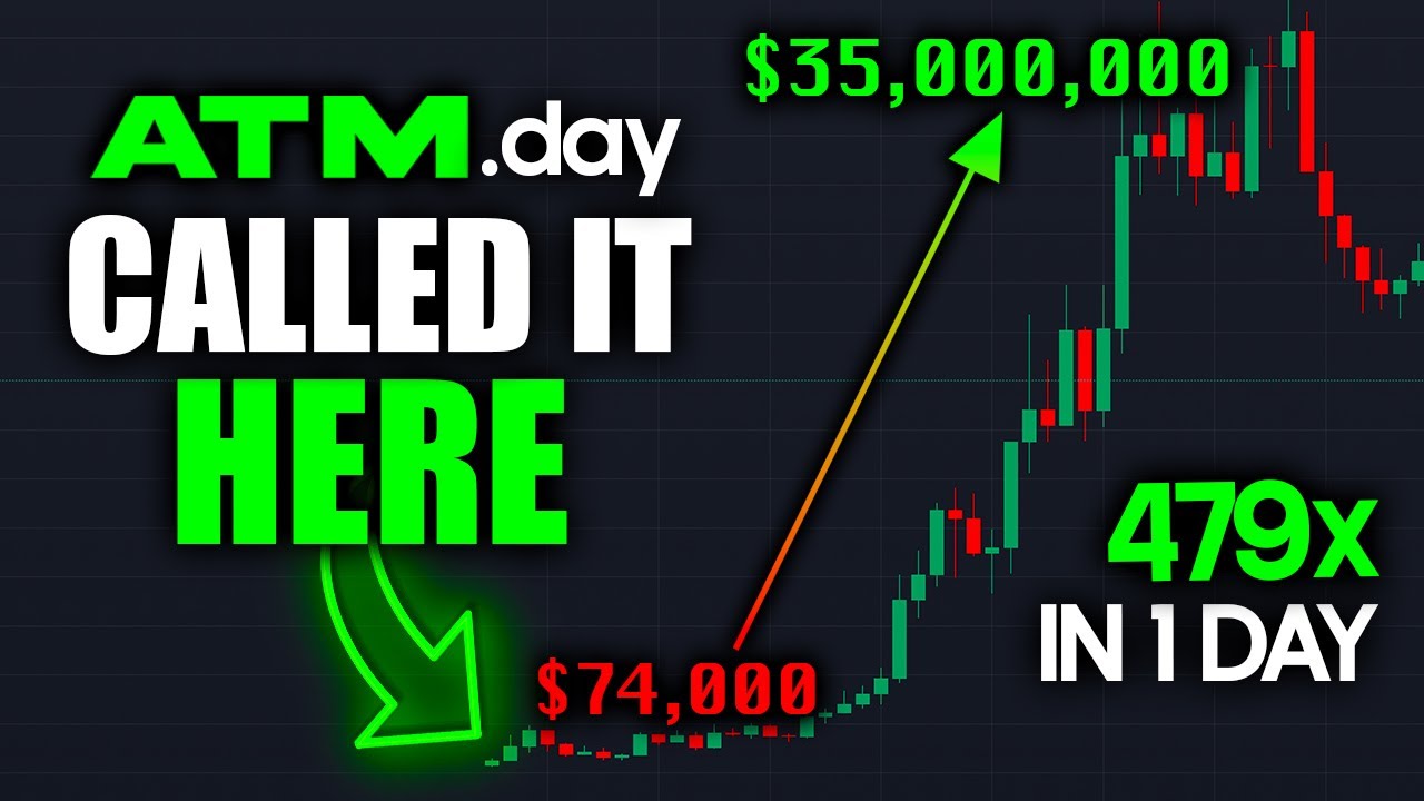 This NEW Meme Coin Algorithm Found a 500x Token EARLY! (ATM.day)