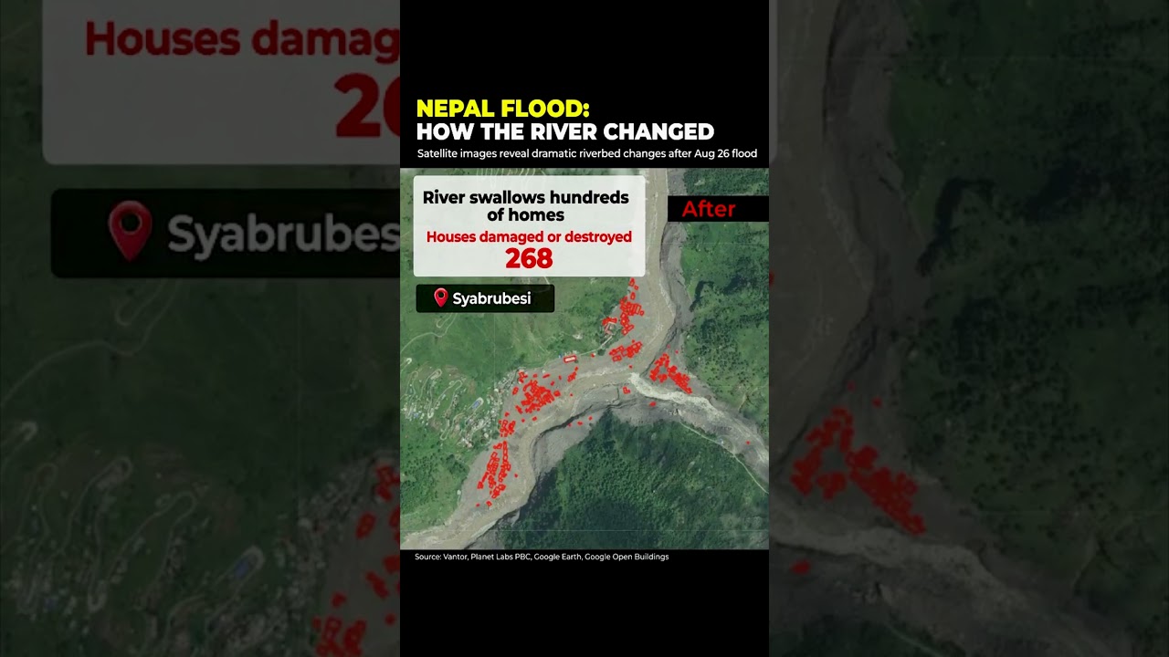 THE FLOOD REDREW THE MAP&hellip; 😨 | Nepal Flood