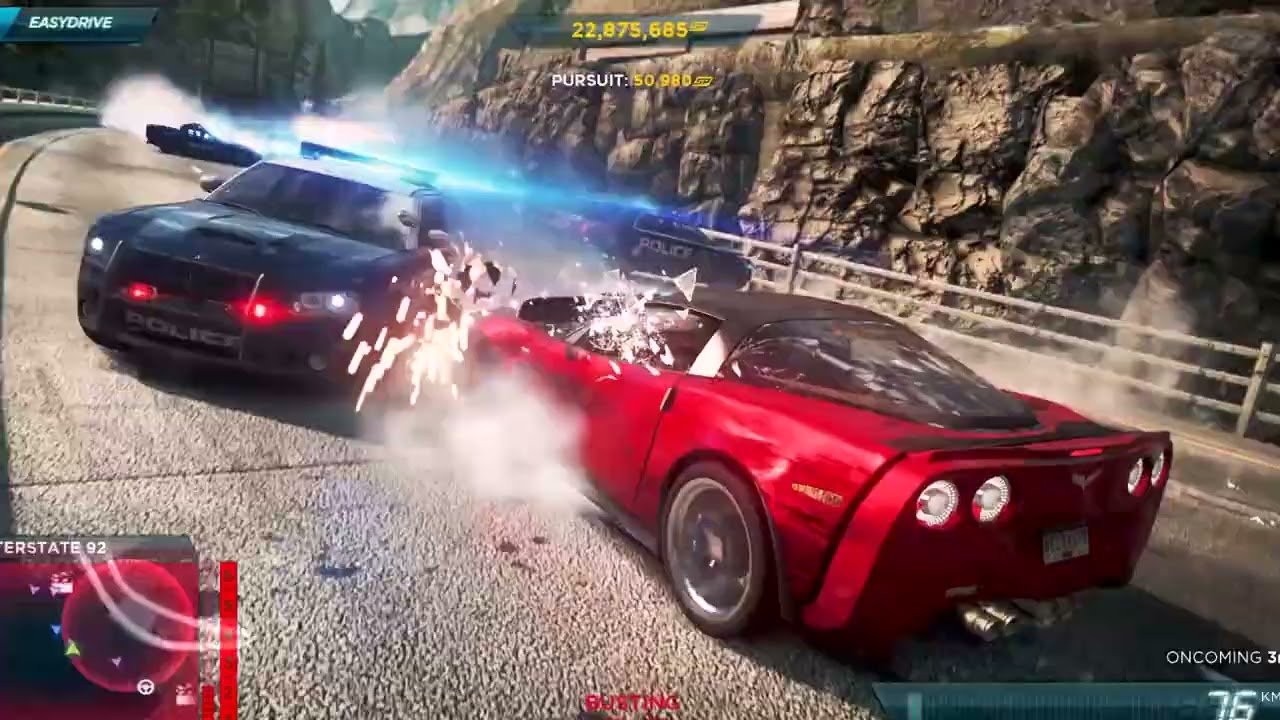 Chevrolet Corvette vs Police Chase | Rahul is a Gamer
